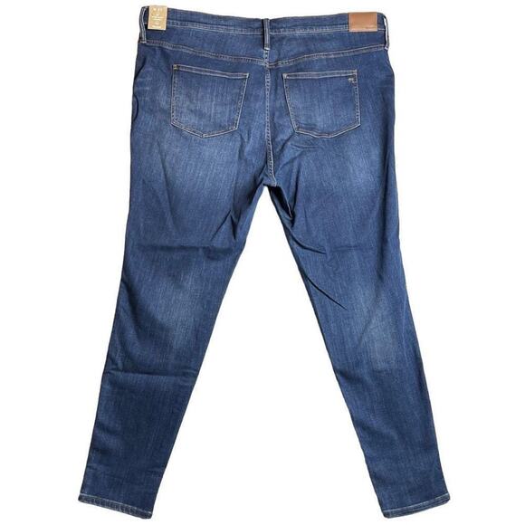 Madewell Women's High Rise Skinny Jeans Plus Size 37 Tall USA 24 Tall New - Picture 9 of 10